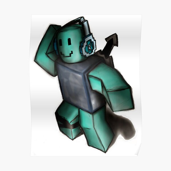 Roblox Kids Posters Redbubble - be herobrine and troll dantdmbe dantdm and be epi roblox