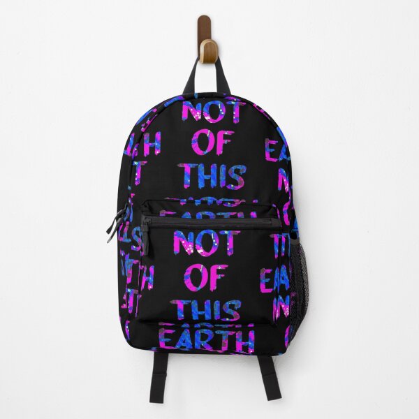 Item preview, Not Of This Earth Trippy Quote Glitch Art designed and sold by raspberry-tea.