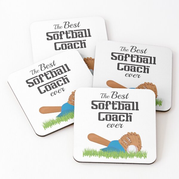 Item preview, The Best Softball Coach Ever designed and sold by 4AllTimes.