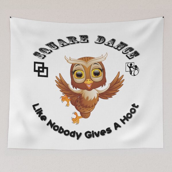 Item preview, SQD Hoot designed and sold by Square Dancing Gifts & Merchandise.