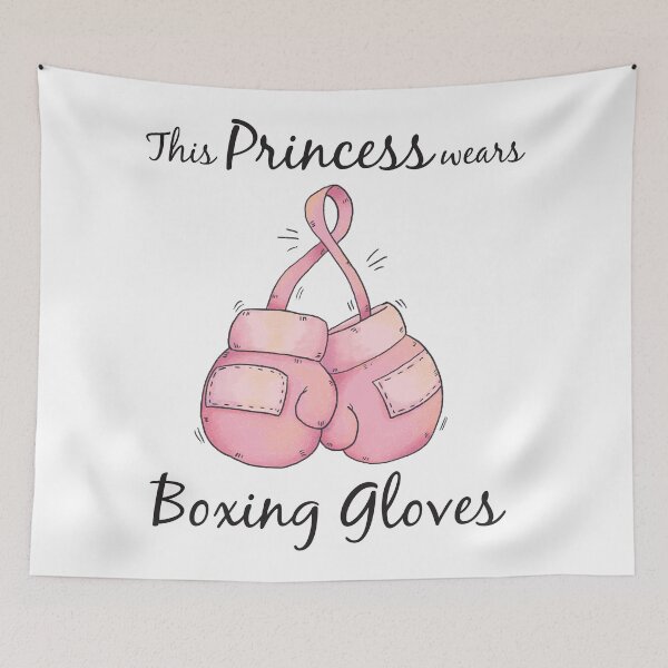Item preview, This Princess Wears Boxing Gloves designed and sold by 4AllTimes.