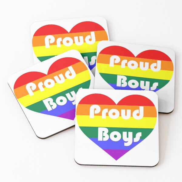 Item preview, Proud Boys Rainbow Love not Hate designed and sold by citrusapple.