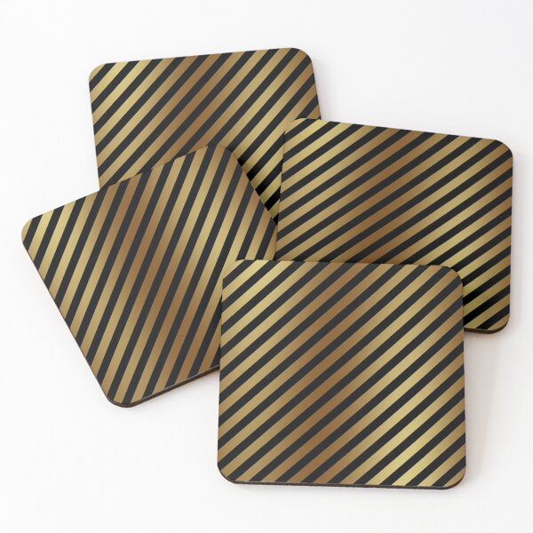 Item preview, Diagonal golden and black overlays designed and sold by Erick  Tezó.