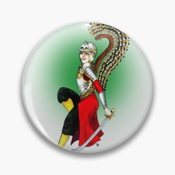 Item preview, Husaria Honey Pin Up Girl (Green) designed and sold by Claudia-dslr.