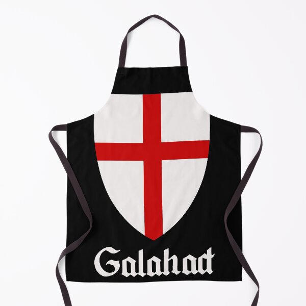 Item preview, The Heraldry of Sir Galahad- with Name designed and sold by ScapegoatPrints.