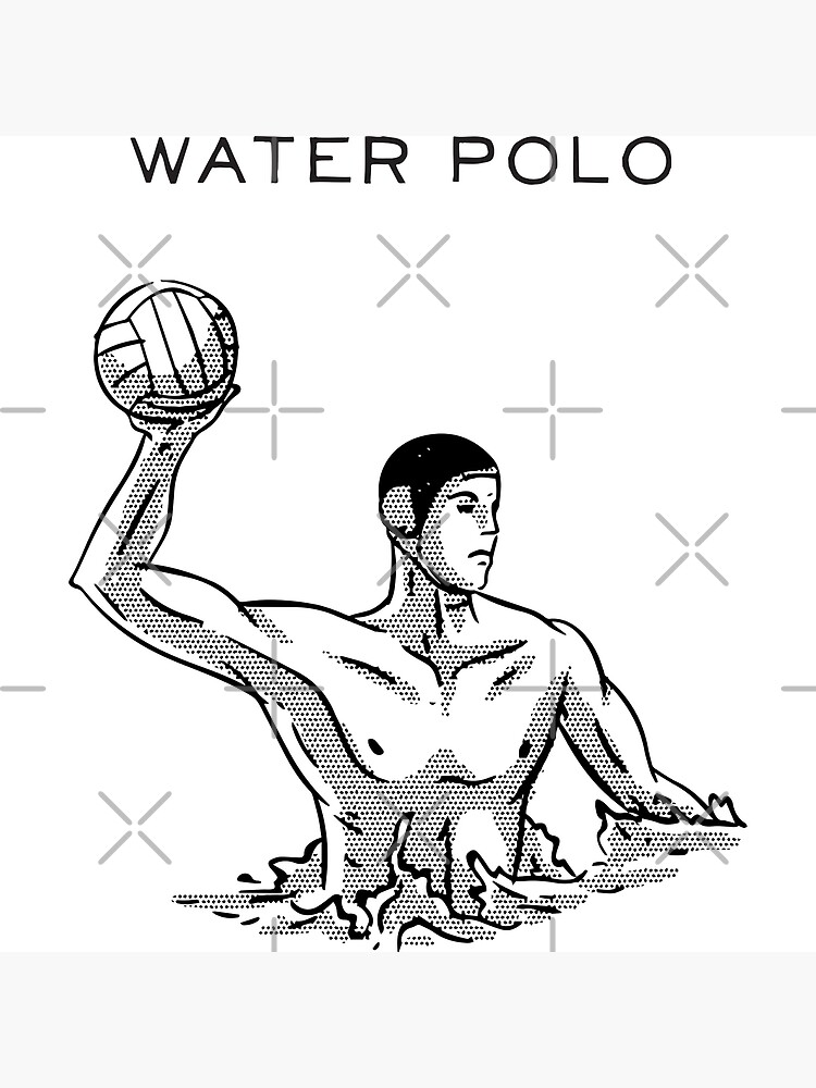 Wasser Polo | Grußkarte