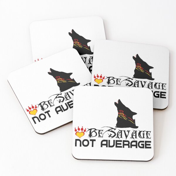 Item preview, Be Savage not Average-Funny Inspirational Quote designed and sold by Fantabulous.