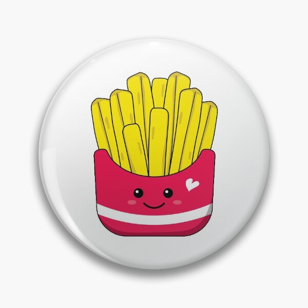 Item preview, Cute French Fries - Kawaii Fries designed and sold by ShawnDzign.