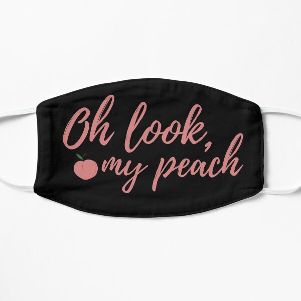 oh look my peach ratched Flat Mask
