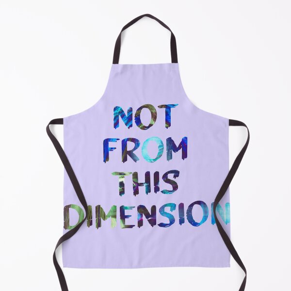 Item preview, Not From This Dimension Glitch Art Trippy Quote designed and sold by raspberry-tea.