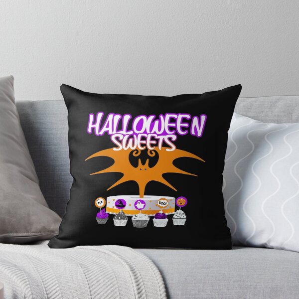 Item preview, Halloween sweets, cake, dark party, spooky event, pumpkin, bat designed and sold by Cristian Stefan.