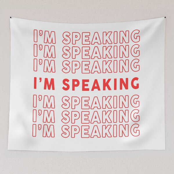 Item preview,  Im Speaking Kamala Harris , I AM SPEAKNG  designed and sold by Mokhe.
