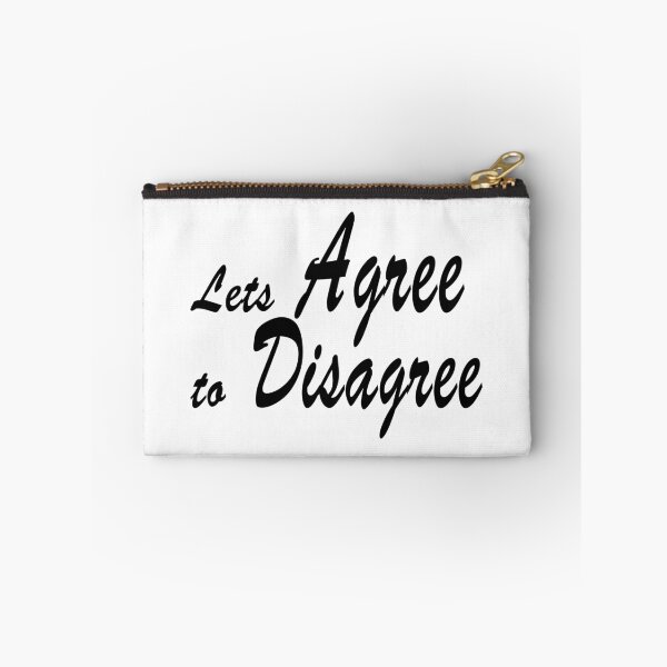 Item preview, Lets Agree to Disagree designed and sold by HatoCreations.