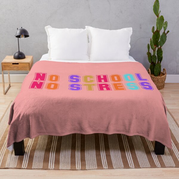 Item preview, No School No Stress Design Text designed and sold by Aiolin.