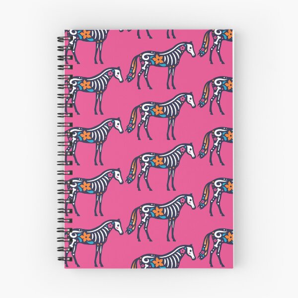 Item preview, Colorful Day of the Dead Pet Horse | Dia de los Muertos Caballo designed and sold by SLAG-Creative.