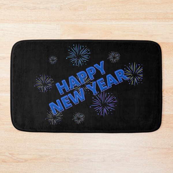 Item preview, Happy New Year - Blue Fireworks designed and sold by MrRoccoBlue.