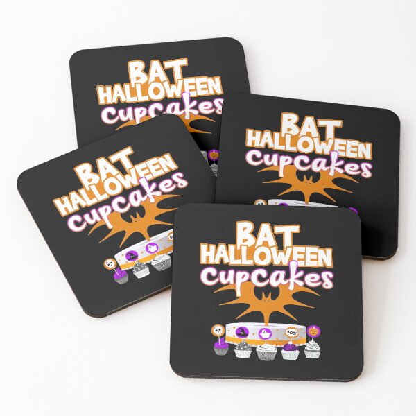Item preview, Bat halloween cupcakes, cake, dark party, spooky event, pumpkin, bat designed and sold by Cristian Stefan.