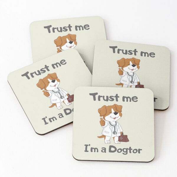 Item preview,  Trust Me I'm a Dogtor  designed and sold by olegarh.
