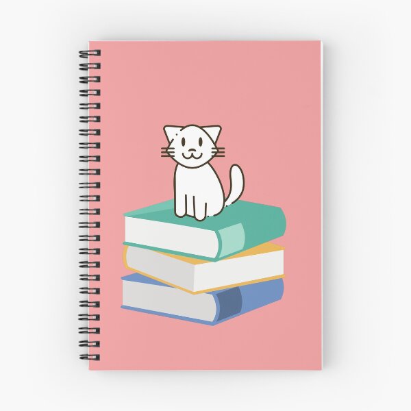 Item preview, Cat Books Love designed and sold by Kirumi Designs.