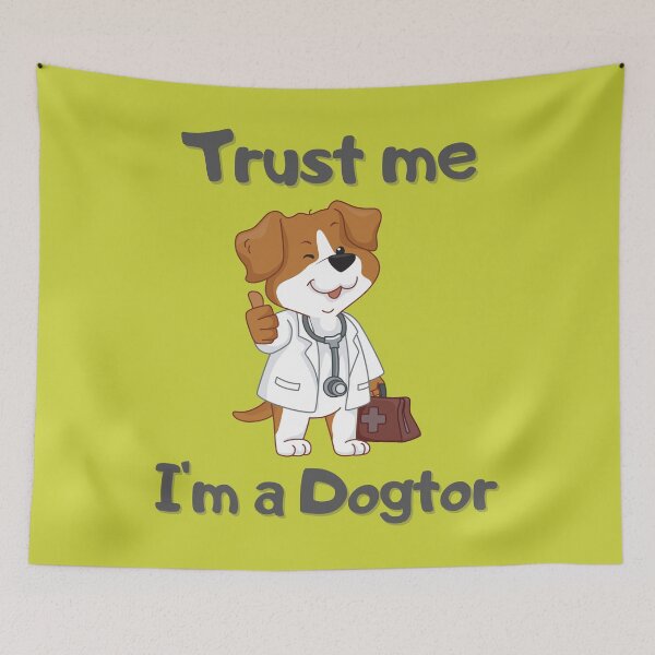 Item preview,  Trust Me I'm a Dogtor  designed and sold by olegarh.