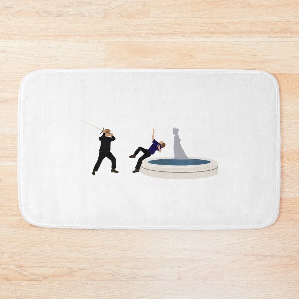 Item preview, Jaron & Roden's Fountain Battle designed and sold by RockyCreekArt.