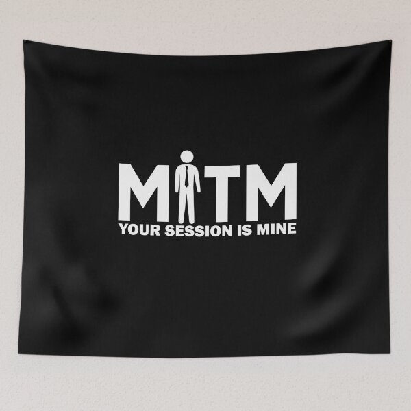 Item preview, MITM - Man in the Middle -on black designed and sold by clubtee.