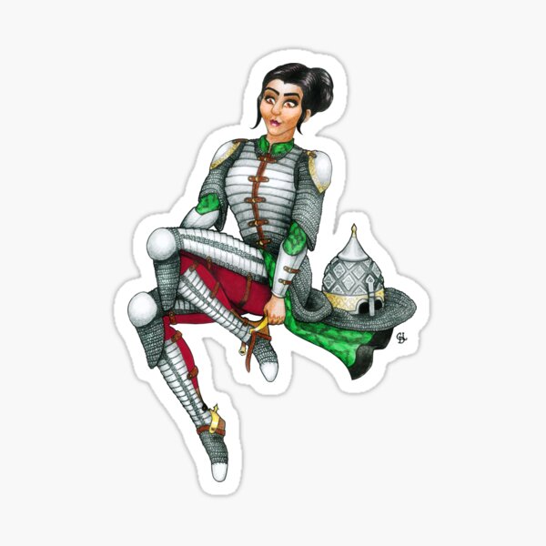 Item preview, Opulent Ottoman Pin Up Girl designed and sold by Claudia-dslr.