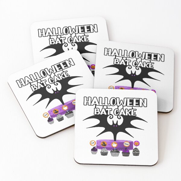 Item preview, Halloween bat cake, cake, dark party, spooky event, pumpkin, designed and sold by Cristian Stefan.