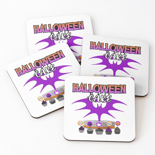 Item preview, Halloween cake, dark party, spooky event, pumpkin, bat  designed and sold by Cristian Stefan.