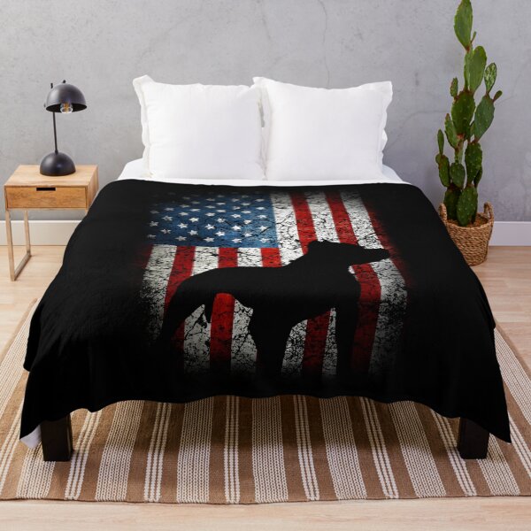 Item preview, Pitbull American Flag Gift USA Flag Dog designed and sold by BigCityBoy1.