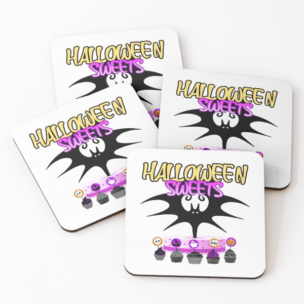 Item preview, Halloween sweets, dark party, spooky event, pumpkin, bat  designed and sold by Cristian Stefan.