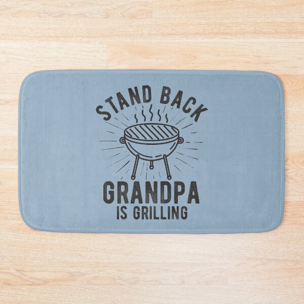 Item preview, Stand Back Grandpa Is Grilling Funny BBQ Lover Fathers Day Gift Christmas Present  designed and sold by alenaz.