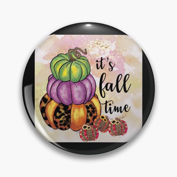 Item preview,  Its fall time design with purple orange,green  pumpkins and leopard  design graphics.  designed and sold by Moussa  Sussi.