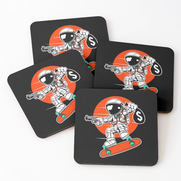 Item preview, Astronaut, skater, robber, funny gift idea, funny design designed and sold by ThommyBLN.