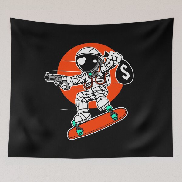Item preview, Astronaut, skater, robber, funny gift idea, funny design designed and sold by ThommyBLN.