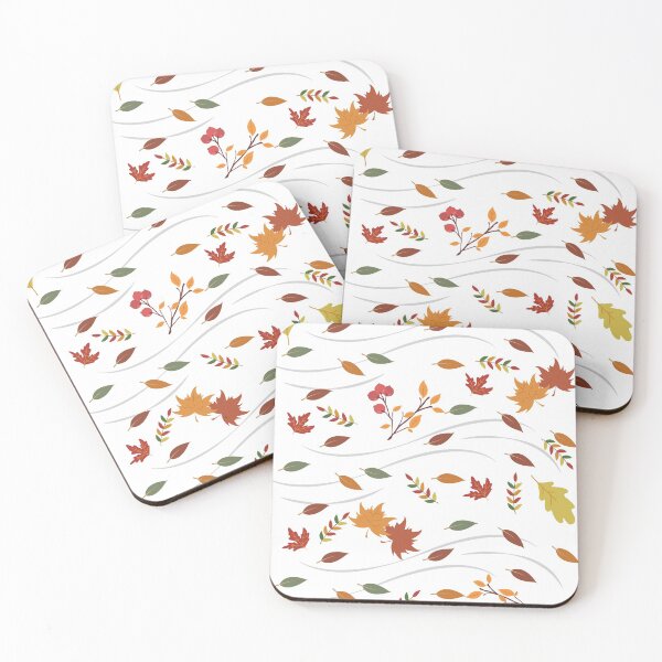 Item preview, Autumn Leaves Flying In The Wind Pattren designed and sold by DarkHumorstore.