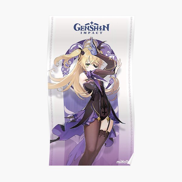 Genshin Impact Fischl Poster