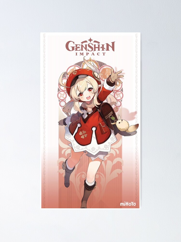 "Genshin Impact Klee" Poster by egrjhn | Redbubble