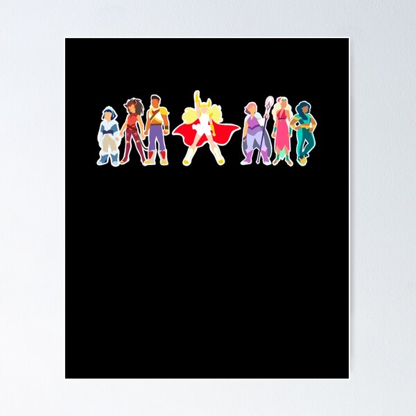 Item preview, Minimalist Princesses of Power designed and sold by Tatianabalcaen.