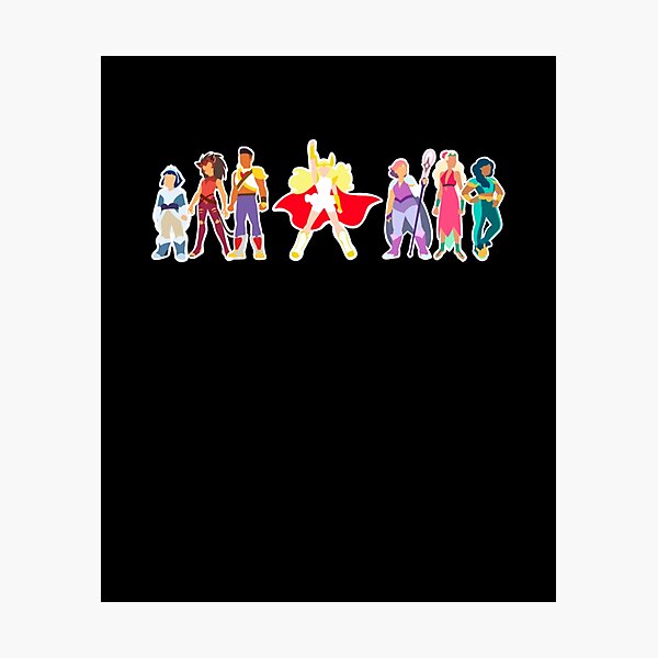 Item preview, Minimalist Princesses of Power designed and sold by Tatianabalcaen.