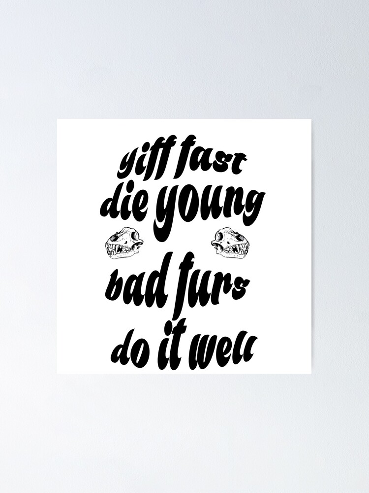 Die Young Vinyl Stickers 3 Ride Hard