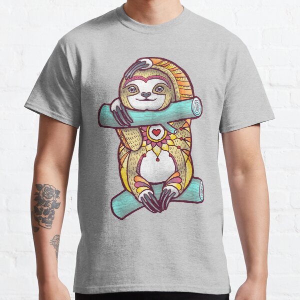 Mandala Sloth Classic T-Shirt