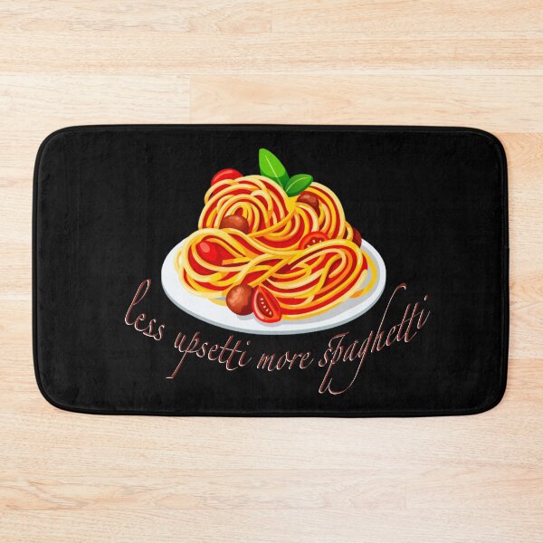 Item preview, Less upsetti more spaghetti designed and sold by NomiBee.