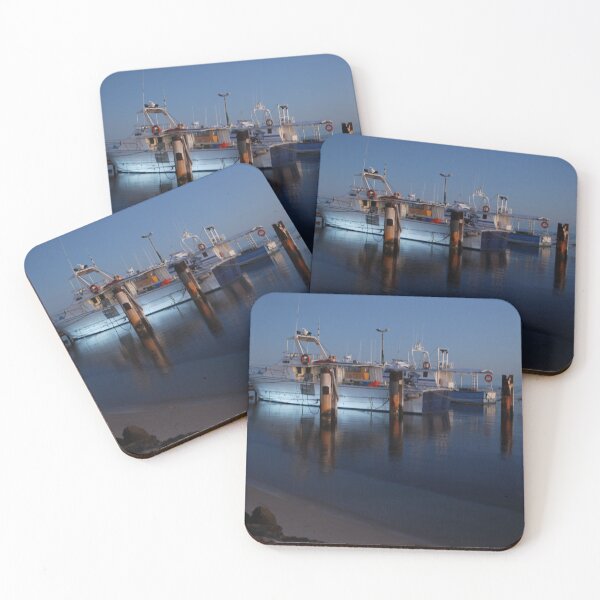 Item preview, Fishing Boats at Dusk designed and sold by Mark Whittle.