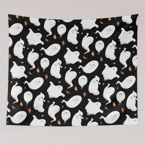 Item preview, Halloween Ghost Pattern designed and sold by EclairVanilla.