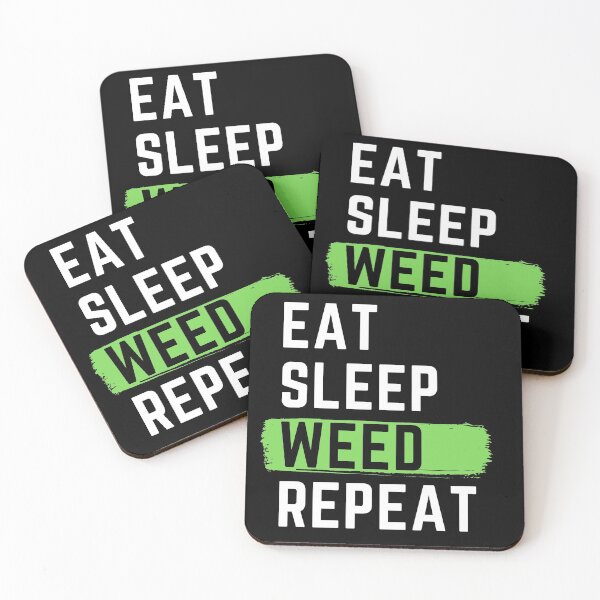 Item preview, Eat Sleep Weed Repeat designed and sold by m95sim.