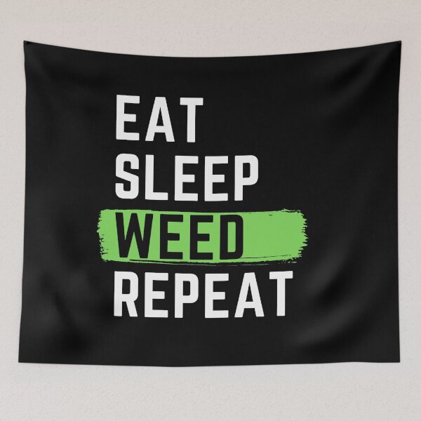 Item preview, Eat Sleep Weed Repeat designed and sold by m95sim.