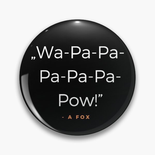 Item preview, Wa-Pa-Pa-Pa-Pa-Pa-Pow! - a fox quota designed and sold by ubaDesigns.
