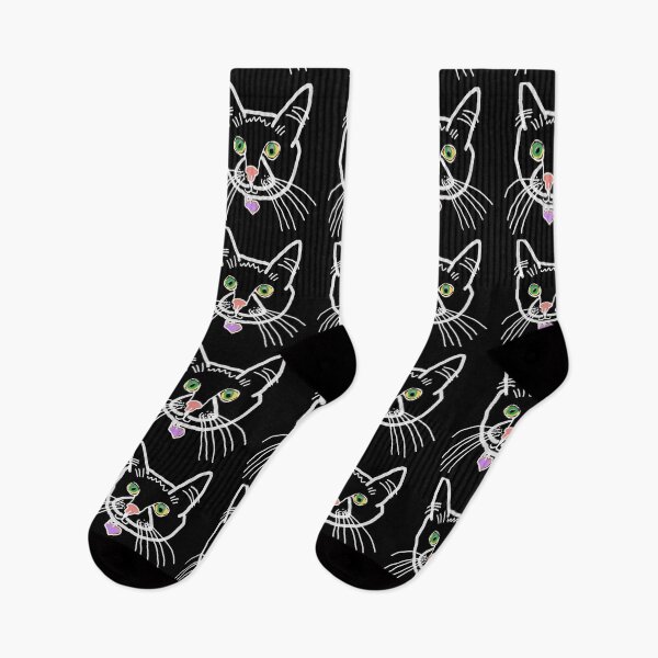 Item preview, White Cat with Pink Nose designed and sold by janicerafael.