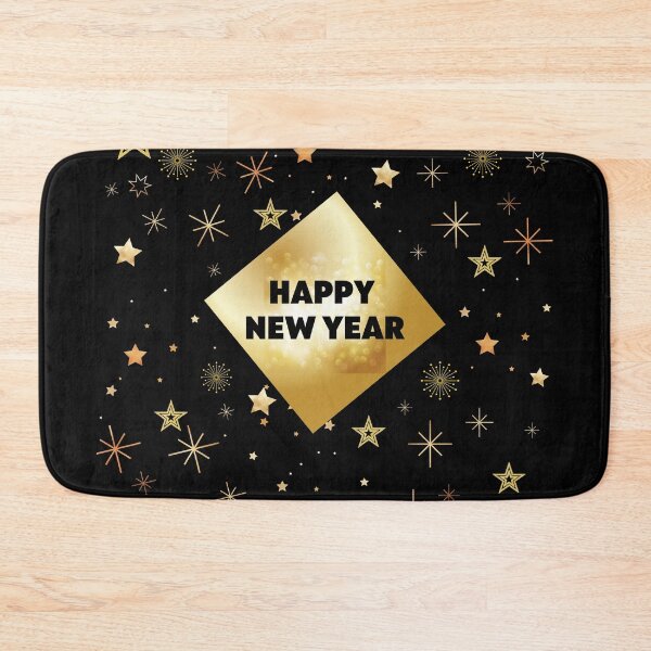 Item preview, Happy New Year - Gold - Gold Stars designed and sold by MrRoccoBlue.